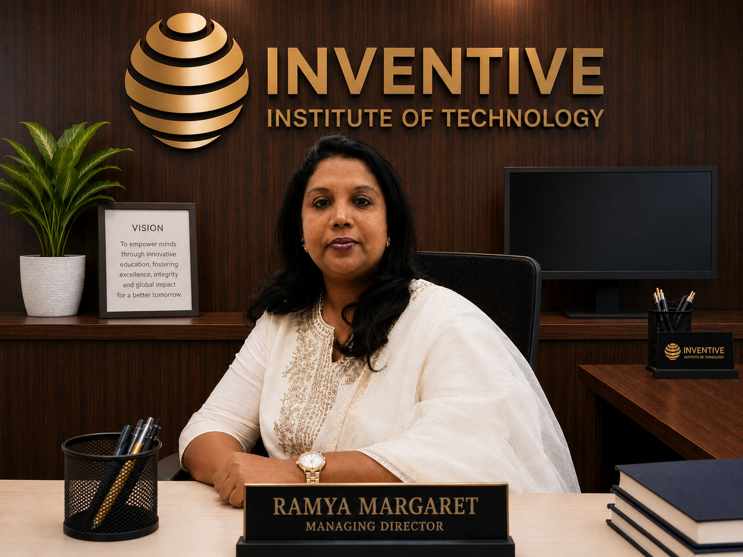 Mrs. C. Ramya Margarette - Managing Director of Inventive Institute of Technology